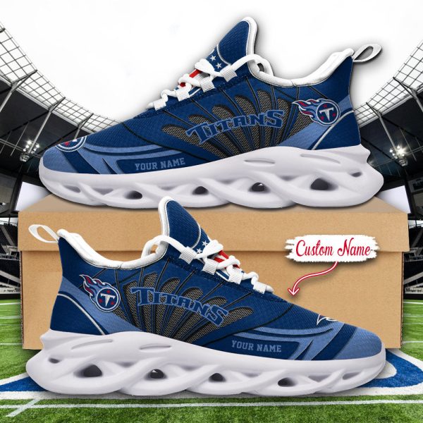 Tennessee Titans NFL Max Soul Shoes Sneakers For Men And Women
