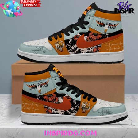 Zach Bryan AJ1 High Sneakers Shoes For Men And Women