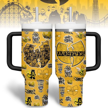 Wu-Tang Music Custom Stanley Cup 40 oz 30 oz Tumbler With Handle HG