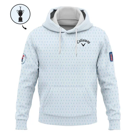 124th U.S. Open Pinehurst Callaway Hoodie Shirt Sports Pattern Cup Color Light Blue All Over Print Hoodie Shirt