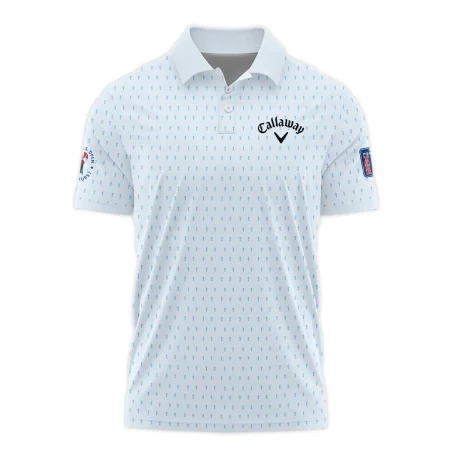 124th U.S. Open Pinehurst Callaway Polo Shirt Sports Pattern Cup Color Light Blue All Over Print Polo Shirt For Men