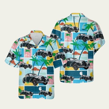 1939 Alfa Romeo 6C 2500 Sport Berlinetta Hawaiian Shirt