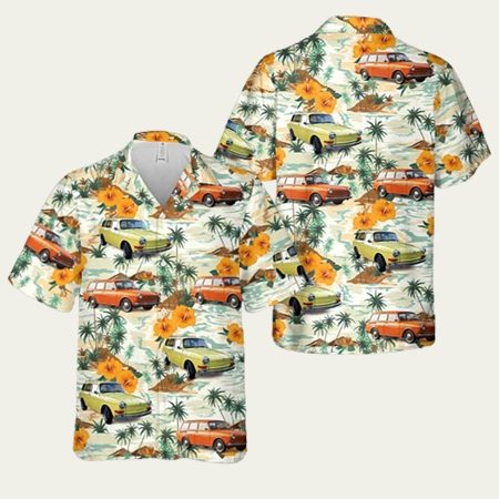 1973 Volkswagen Type 3 Squareback Hawaiian Shirt
