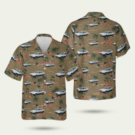 1985 Maserati Biturbo Hawaiian Shirt