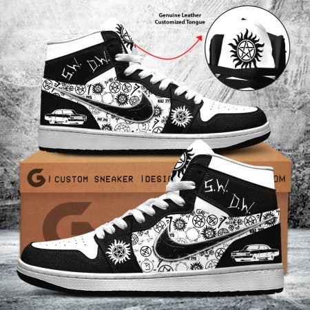 Supernatural AJ1 High Sneakers Shoes For Men And Women