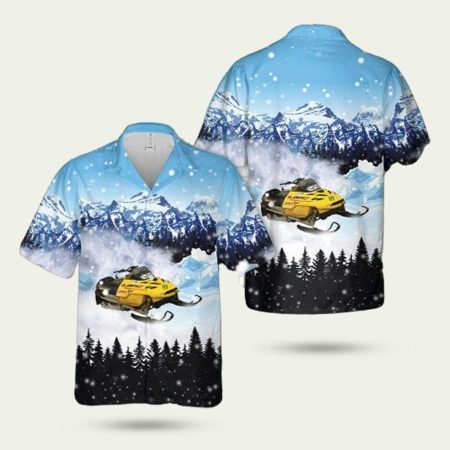 2000 Skidoo Mxz500 Snowmobile Hawaiian Shirt