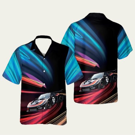 Porsche 935 Track Car Hawaiian Shirt