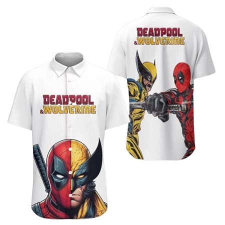 2024 Deadpool And Wolverine Hawaiian Shirt
