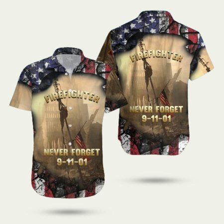 21Th Never Forget 911 Us Eagle Hawaiian Shirt