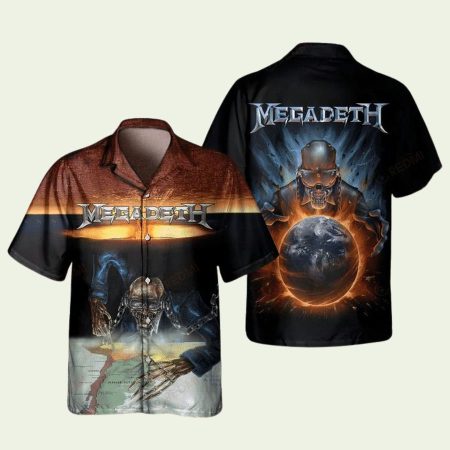 35 Years Of Megadeth Hawaiian Shirt