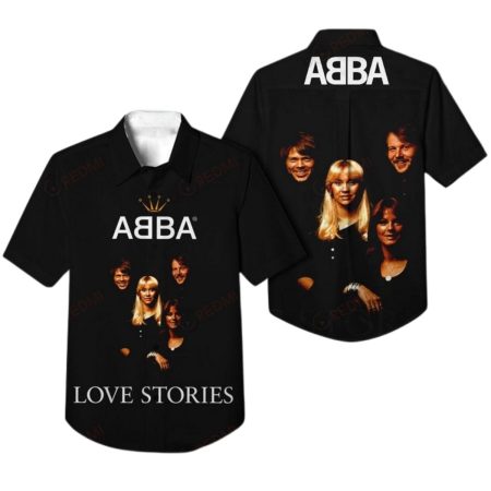 Abba Love Stories Hawaiian Shirt