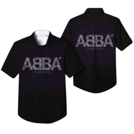 Abba Number Ones Hawaiian Shirt