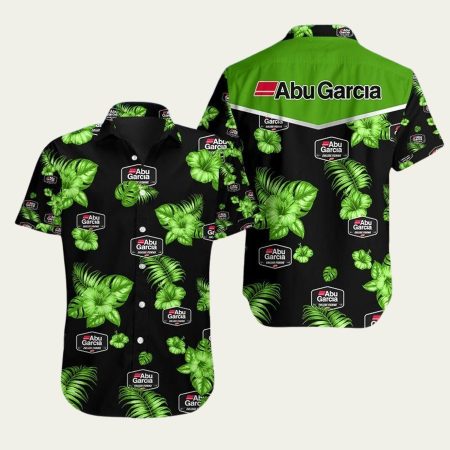 Abu garcia company 2 hawaiian shirt