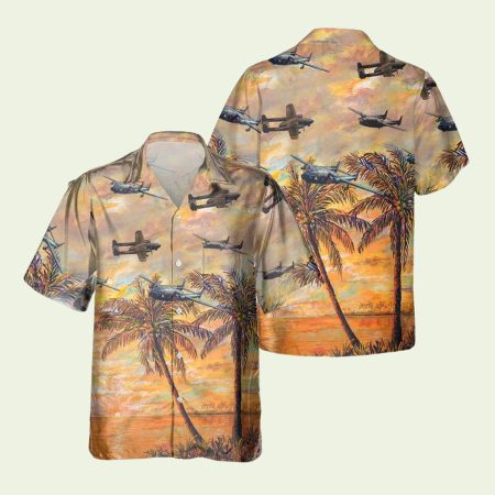 Ac119 Gunship Hawaiian Shirt