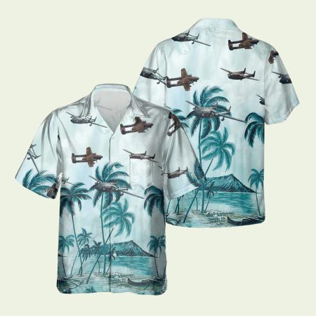 Ac119 Gunship Hawaiian Shirt