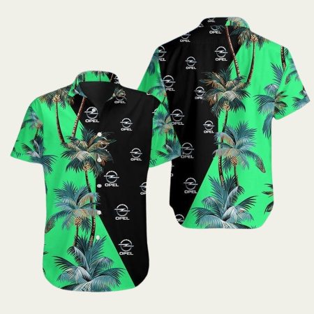 Adam opel ag car hawaiian shirt