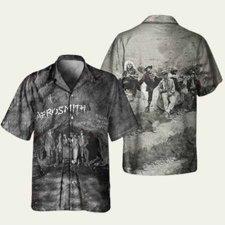 Aerosmith Vintage Hawaiian Shirt