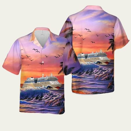 Aida cruises hawaiian shirt