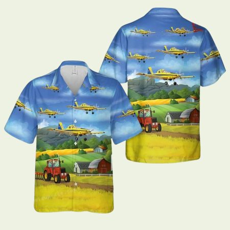 Air Tractor Hawaiian Shirt