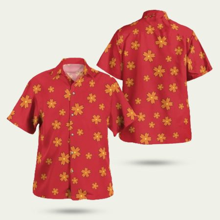 Akainu Pattern Admiral Cosplay Hawaiian Shirt