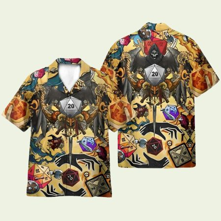 Ake A Chance And Roll The Dice Hawaiian Shirt