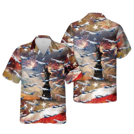 Alaska Airlines Boeing 737-900 Hawaiian Shirt