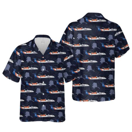 Alaska Airlines Q400 BSU Hawaiian Shirt