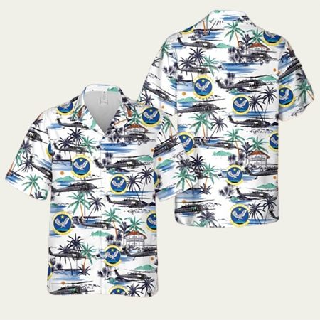 Alaska Airlines National Guard 210Th Rescue Squadron Hawaiian Shirt