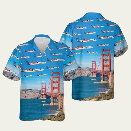 Alaska airlines q400 bsu hawaiian shirt