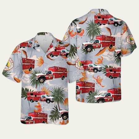 Alaska Capital City Fire Rescue Hawaiian Shirt
