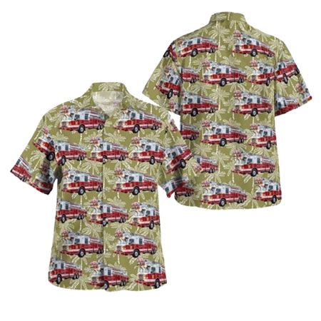 Albuquerque Fire Rescue New Mexico Hawaiian Shirt