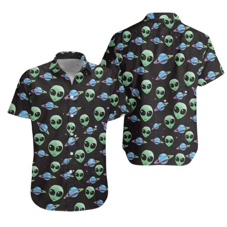Alien Planet Hawaiian Shirt