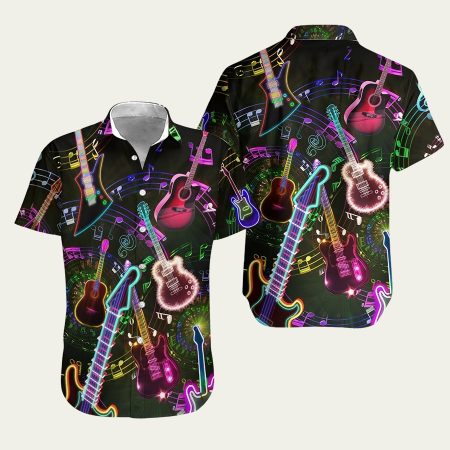 All you need is a guitar hawaiian shirt