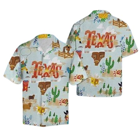 Amazing Cowboyn Texas Hawaiian Shirt
