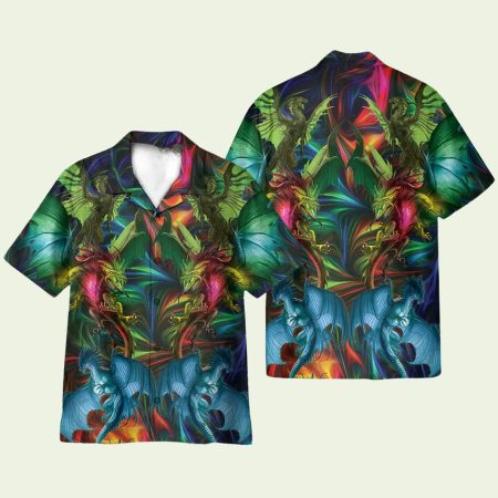 Amazing Dragon Hawaiian Shirt