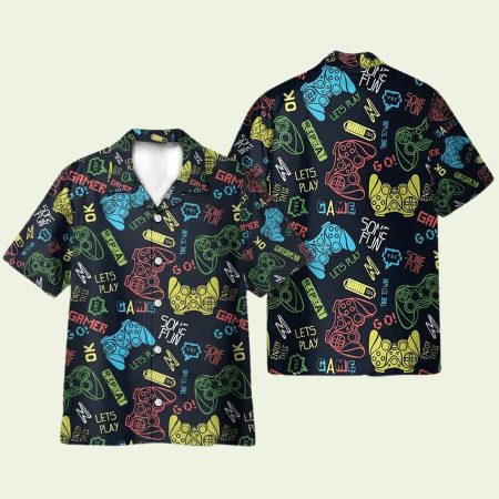 Amazing Gamer Funny Hawaiian Shirt