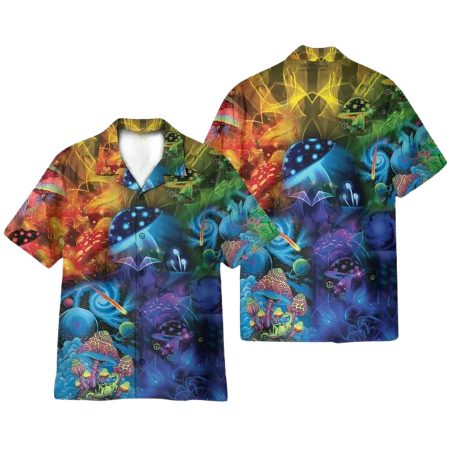 Amazing Magic Mushroom Hawaiian Shirt