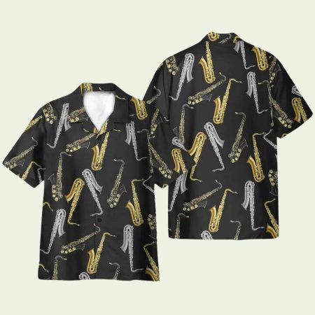 Amazing Saxophone Hawaiian Shirt