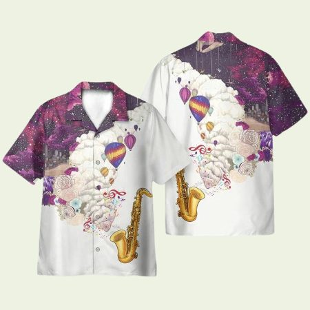 Amazing Saxophone Hawaiian Shirt