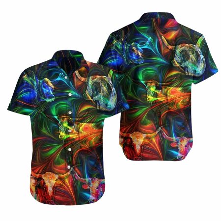 Amazing texas longhorn hawaiian shirt