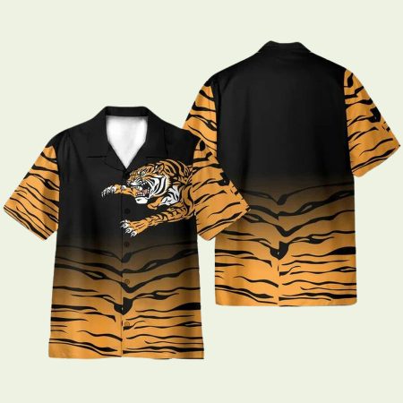 Amazing Tiger Mens Hawaiian Shirt