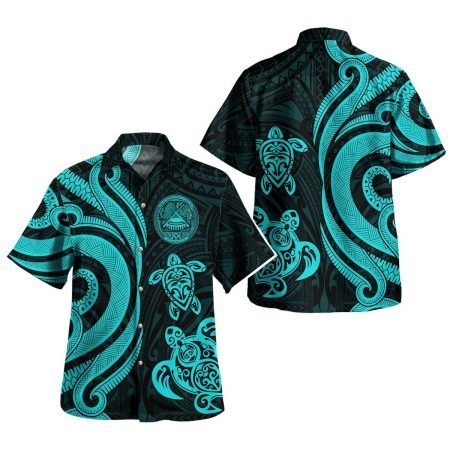 American Samoa Tentacle Turtle Hawaiian Shirt