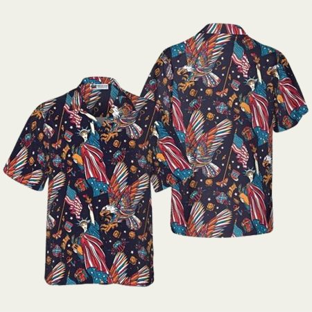 American Eagle Hawaiian Shirt