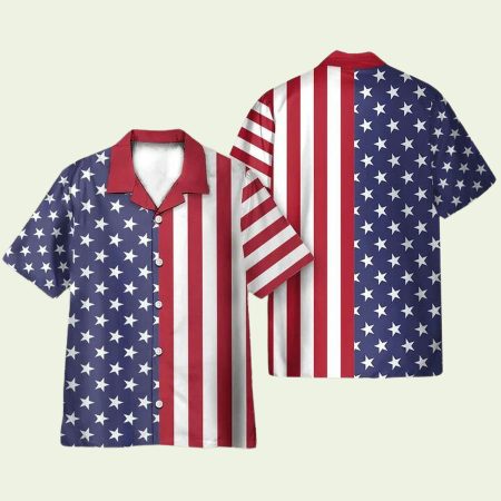 American Flag 4Th July Idependence Day Hawaiian Shirt