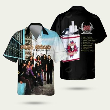 American Rock Band Lynyrd Skynyrd Pronounced Hawaiian Shirt