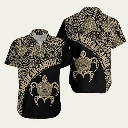 American Samoa Turtle Hawaiian Shirt