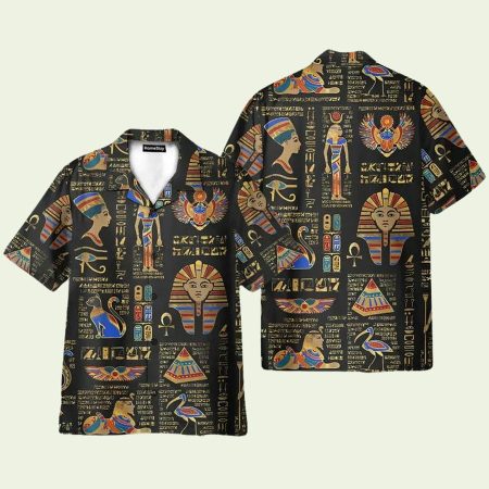 Ancient Egyptian Deities Hawaiian Shirt