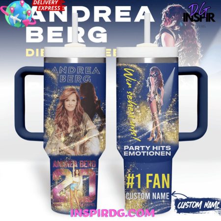 Andrea Berg Party Hits Emotionen 30oz or 40oz Stainless Tumbler With Handle NVA