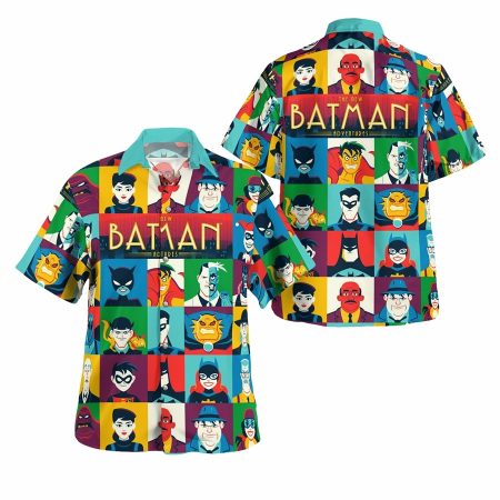 Animated the new batman adventure hawaiian shirt