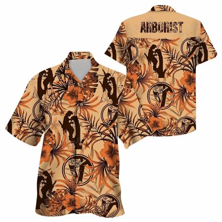 Arborist flower hawaiian shirt  Shirt